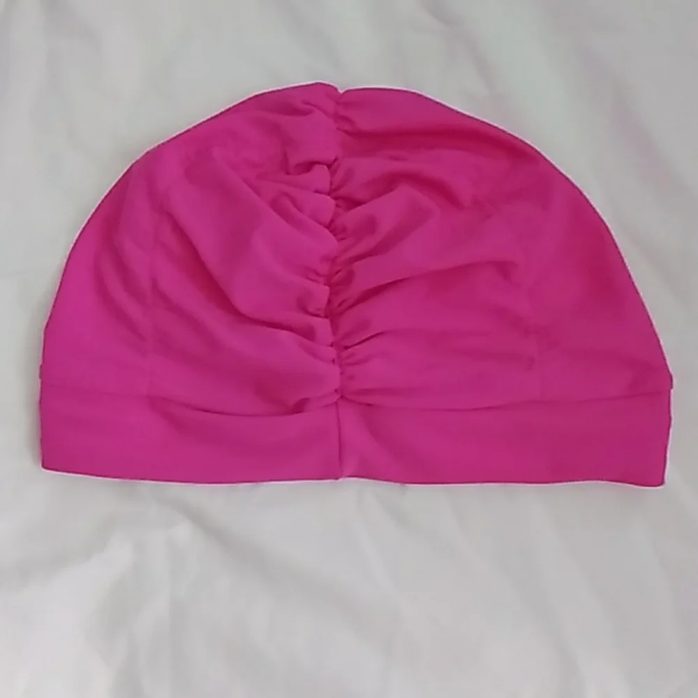 Oxylane Pink Swim Cap- Adult one size